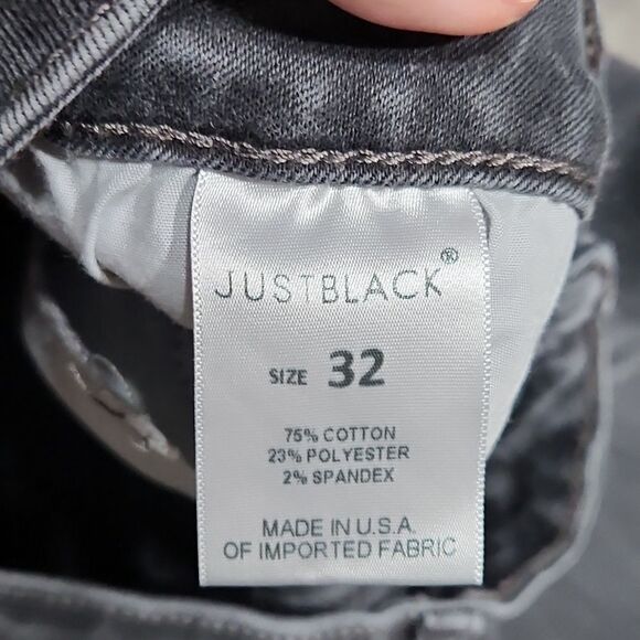 Just Black Gray Black Skinny Jeans - Picture 6 of 7